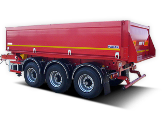 Przyczepy wywrotki tandemowe